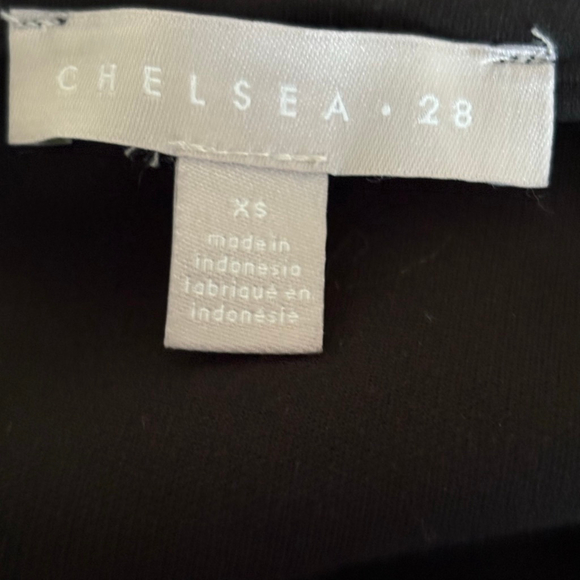 Women's Chelsea28 Black Square Neck Midi Dress XS - Picture 12 of 14